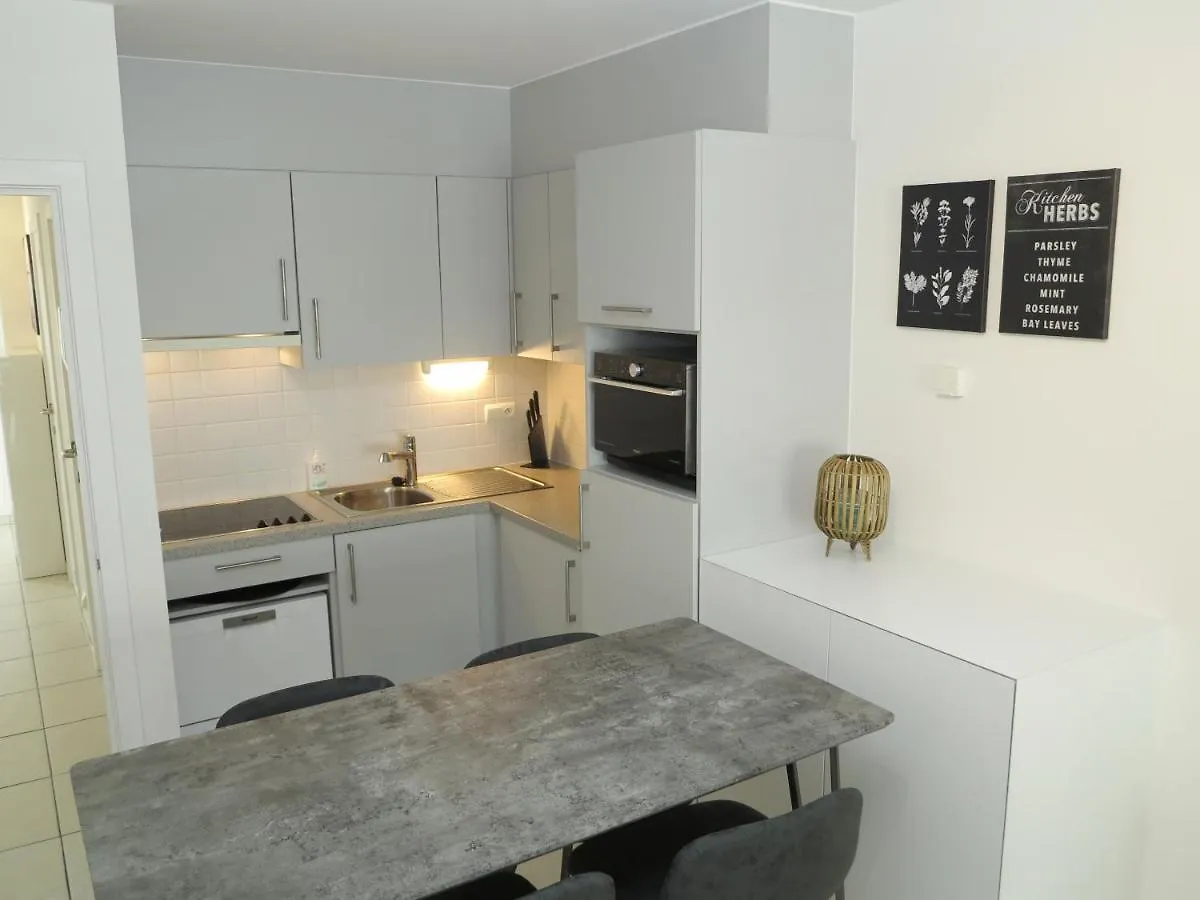 Volledig Gerenoveerd 2 Slaapkamer Appartement In Westende-Bad, 250 M Van Het Strand 0*, Westende-Bad Belgium